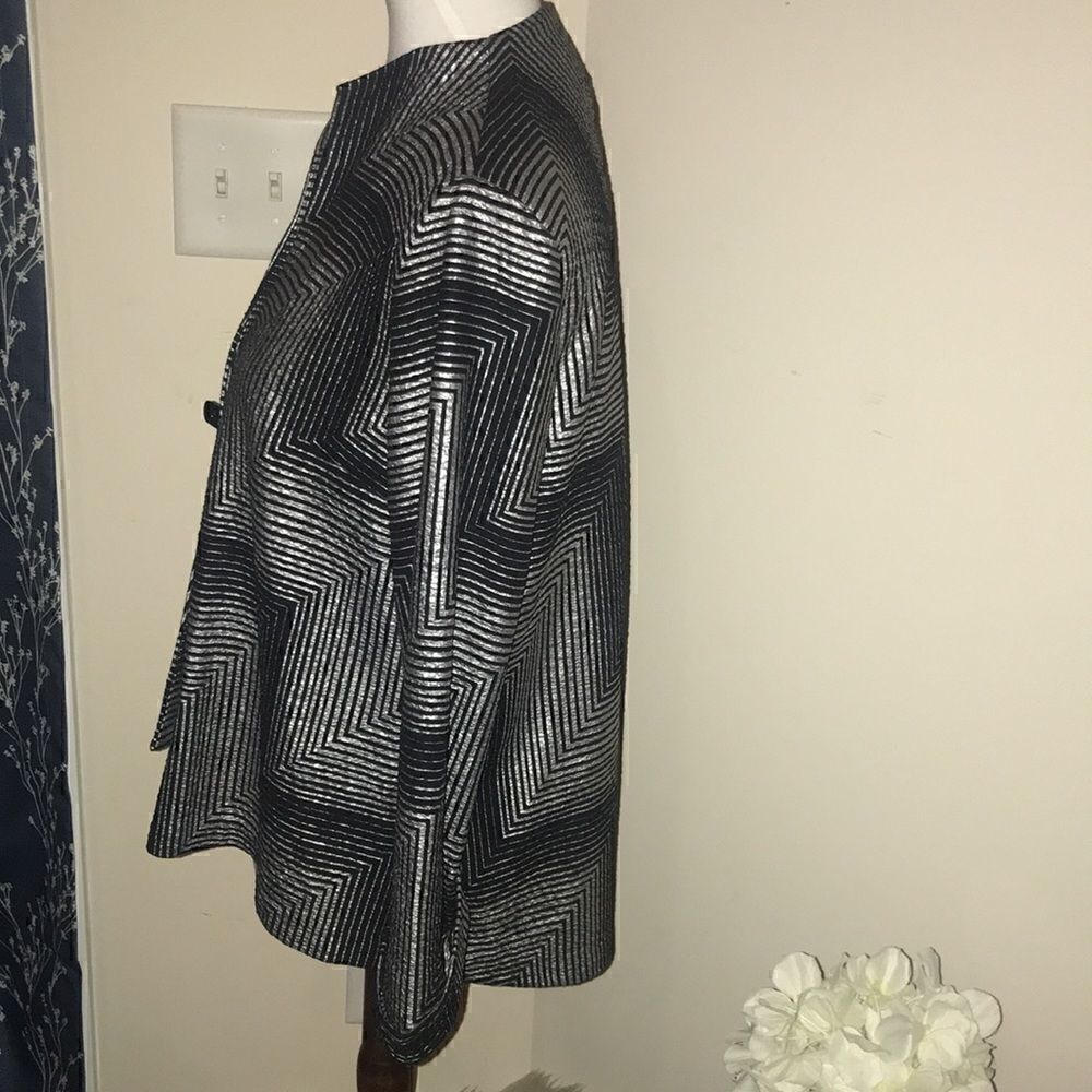 Joseph Ribkoff Jacket Asymmetrical One-Button - Picture 2 of 7